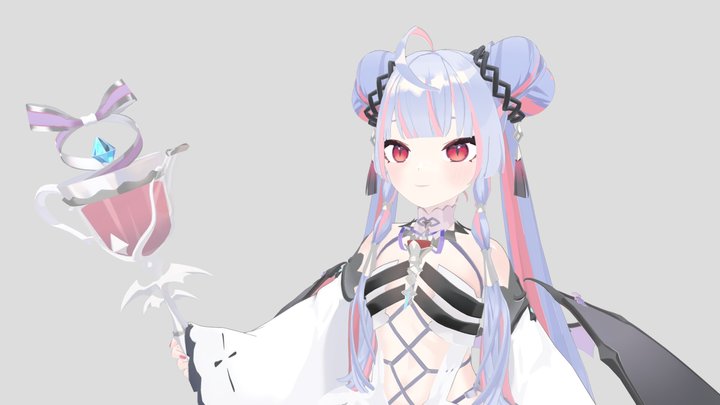 fullmoonnegi-vtuber 3D Model