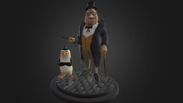 PINGUIN.BATMAN 3D Model