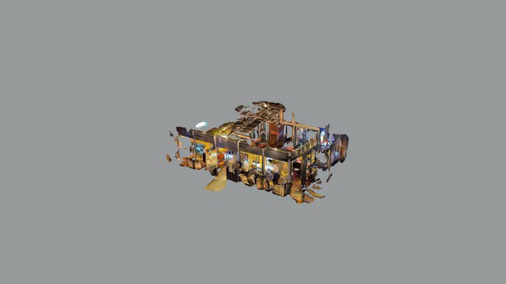 Bar 3D Model