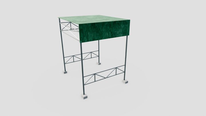 New York Scaffolding 3D Model