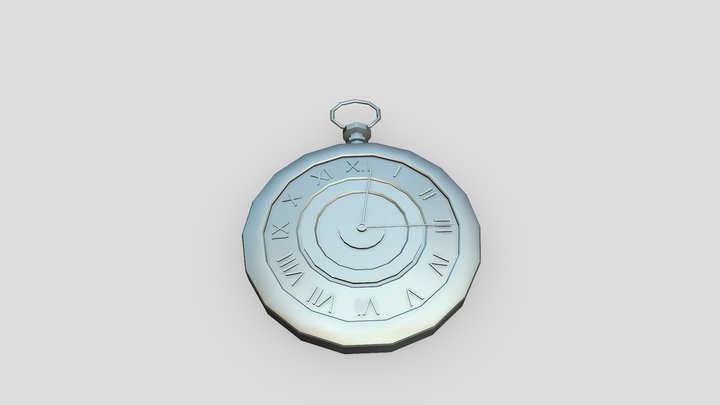 CT4012 - Clock - Pocketwatch 3D Model