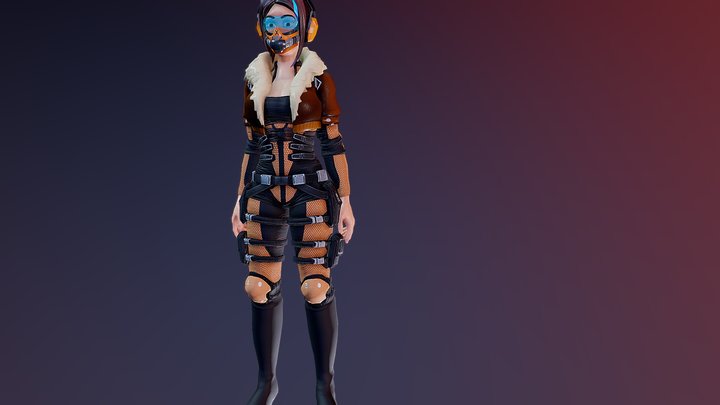 Ciber Ninja Stheph 3D Model