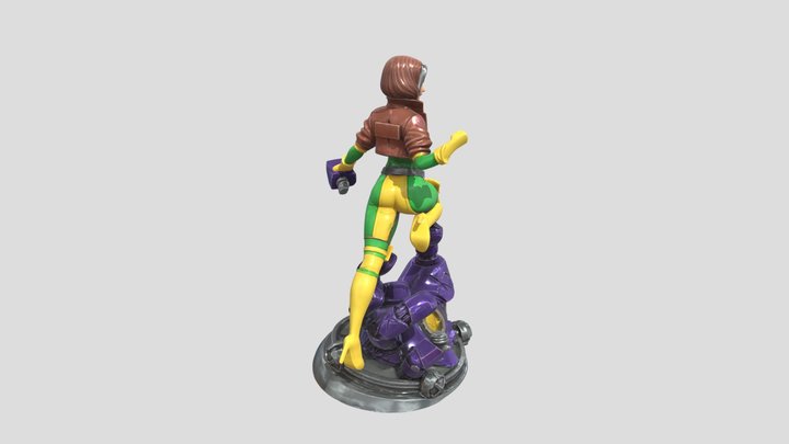 Rogue X-Men – Marvel Character Fan Model 3D Model