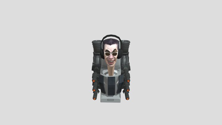 Skibidi_toilet_g-man_3.0 3D Model