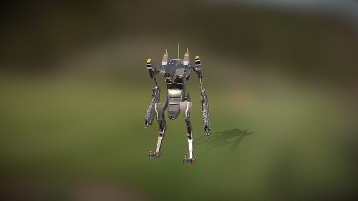 District 9 exosuit 3D Model
