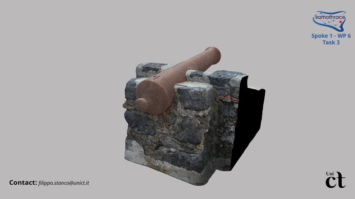 Walled Cannon_scaled 3D Model