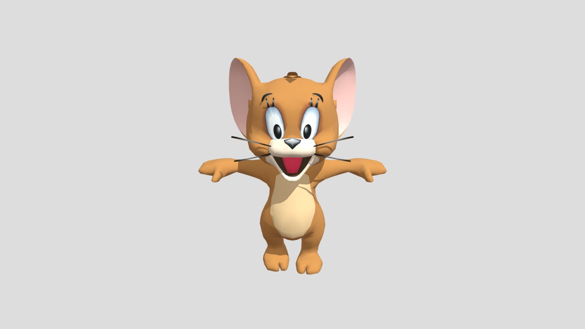 Jerry - Tom And Jerry - Download Free 3D model by Guilherme
