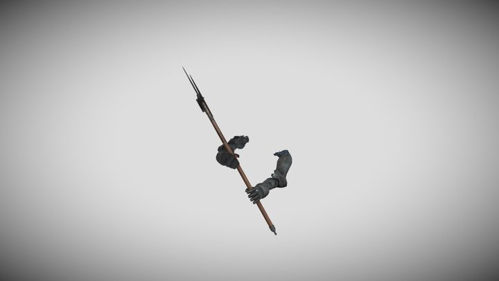 Pollaxe First Person Rig 3D Model