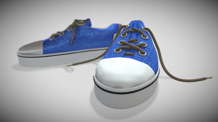 Par de Sapatos 3D Model