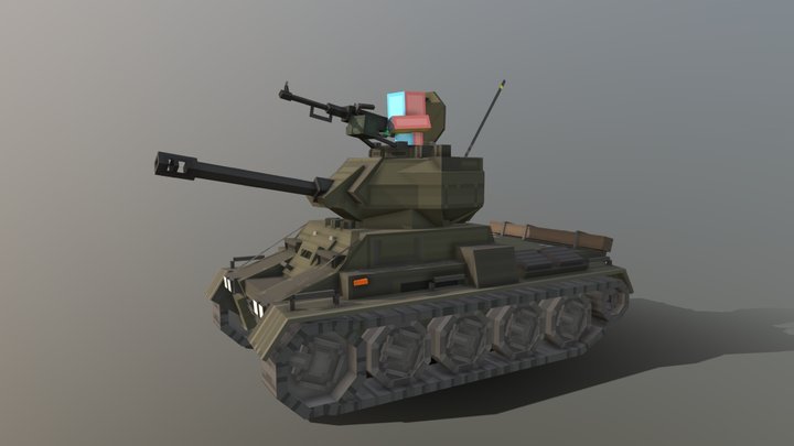 Gudlyak B6 (1942) 3D Model