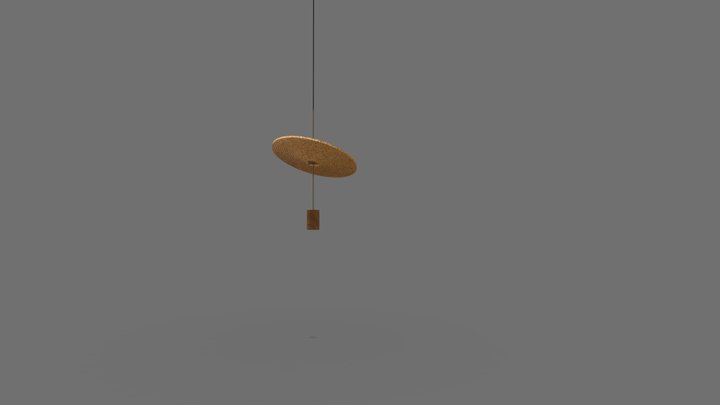 Calma lamp 3D Model