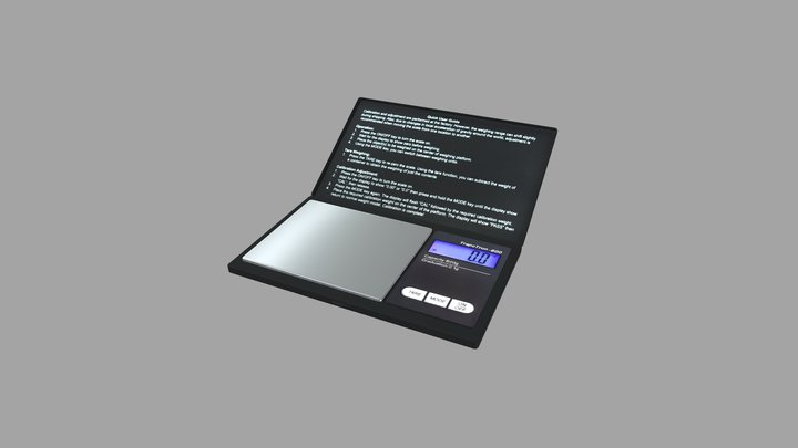 Digital Scale 3D Model