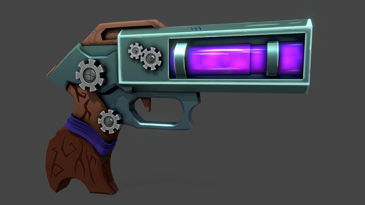 Caspian's Gun 3D Model
