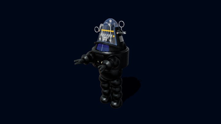 Robby the Robot 3D Model