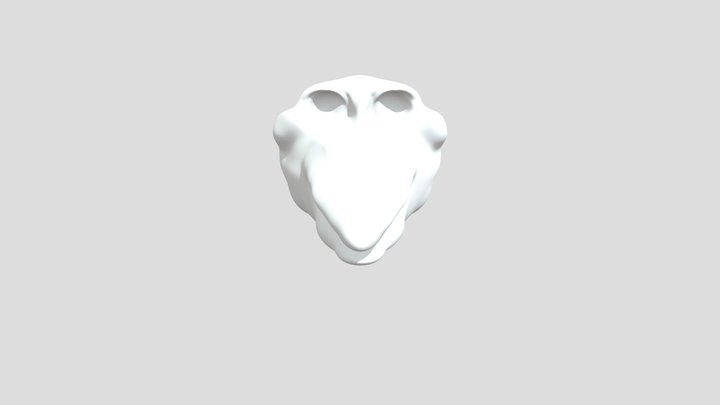 Gooney Bird Mask 3D Model