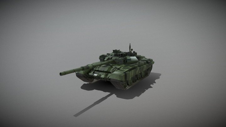 T-90A[FREE] 3D Model