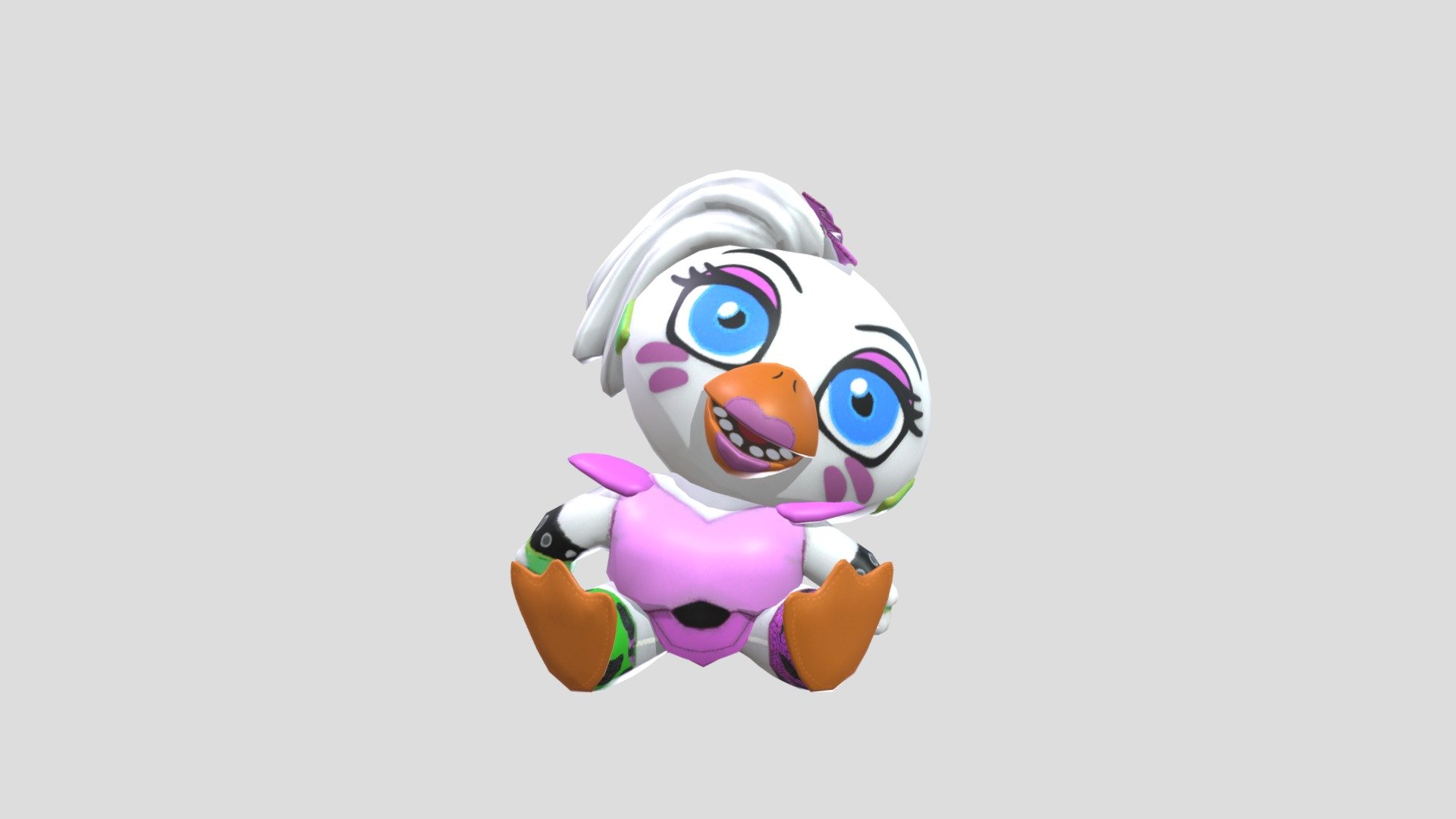Peluche Galmrock Chica
