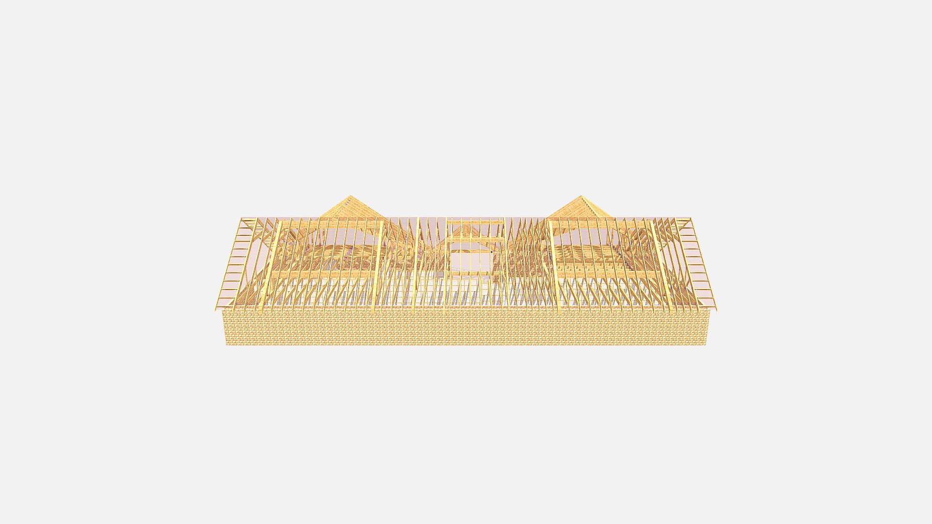 Oaklands - truss design A — Sketchfab embed 3D viewer