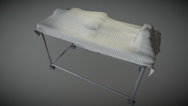 Hospital Stretcher – Modelo 3D gratuito STL
