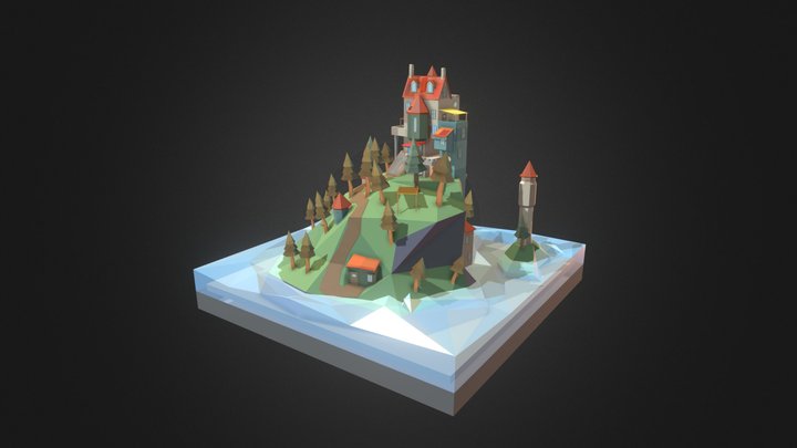 1IGP18_ED_Devisch_Jakke_SimpleScene 3D Model