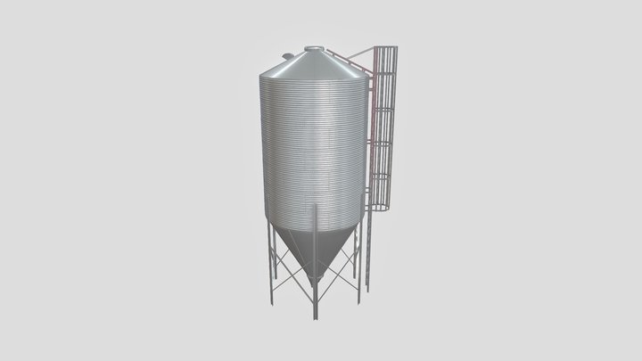Silo 2 3D Model