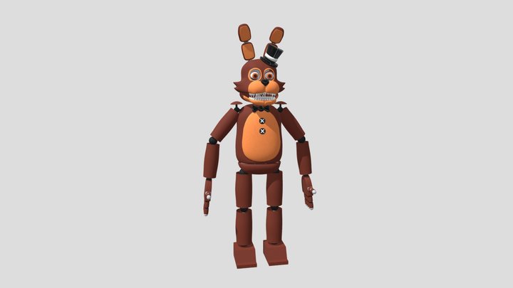 Hank The Dog 3D Model