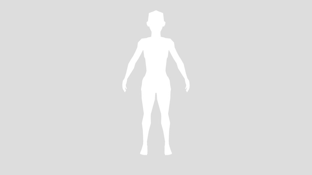 Low Poly Woman