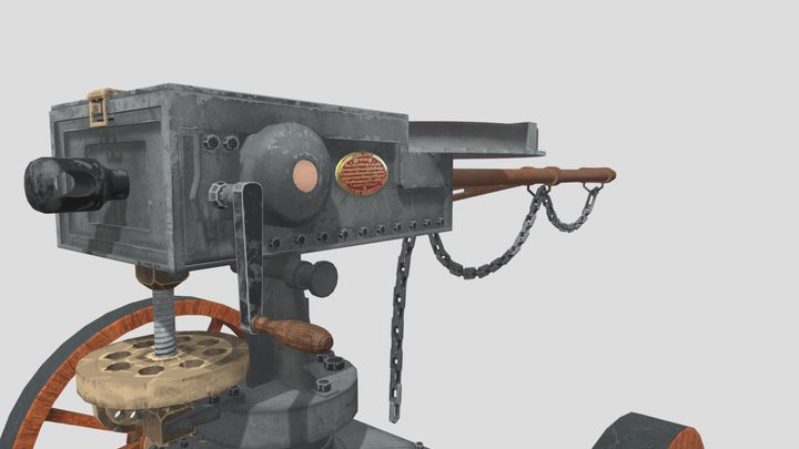 Nepalese Bira Gun 3D Model