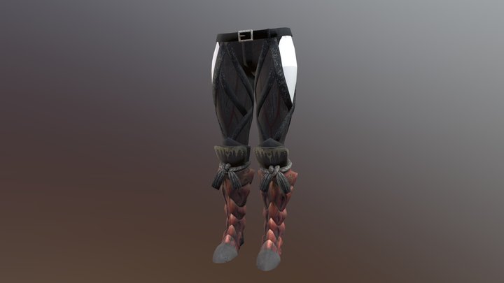 Odo Legs 3D Model
