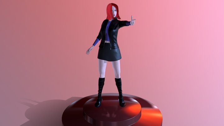 Tanya Jacket 3D Model