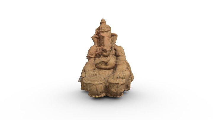 Ganesha playing Tabla