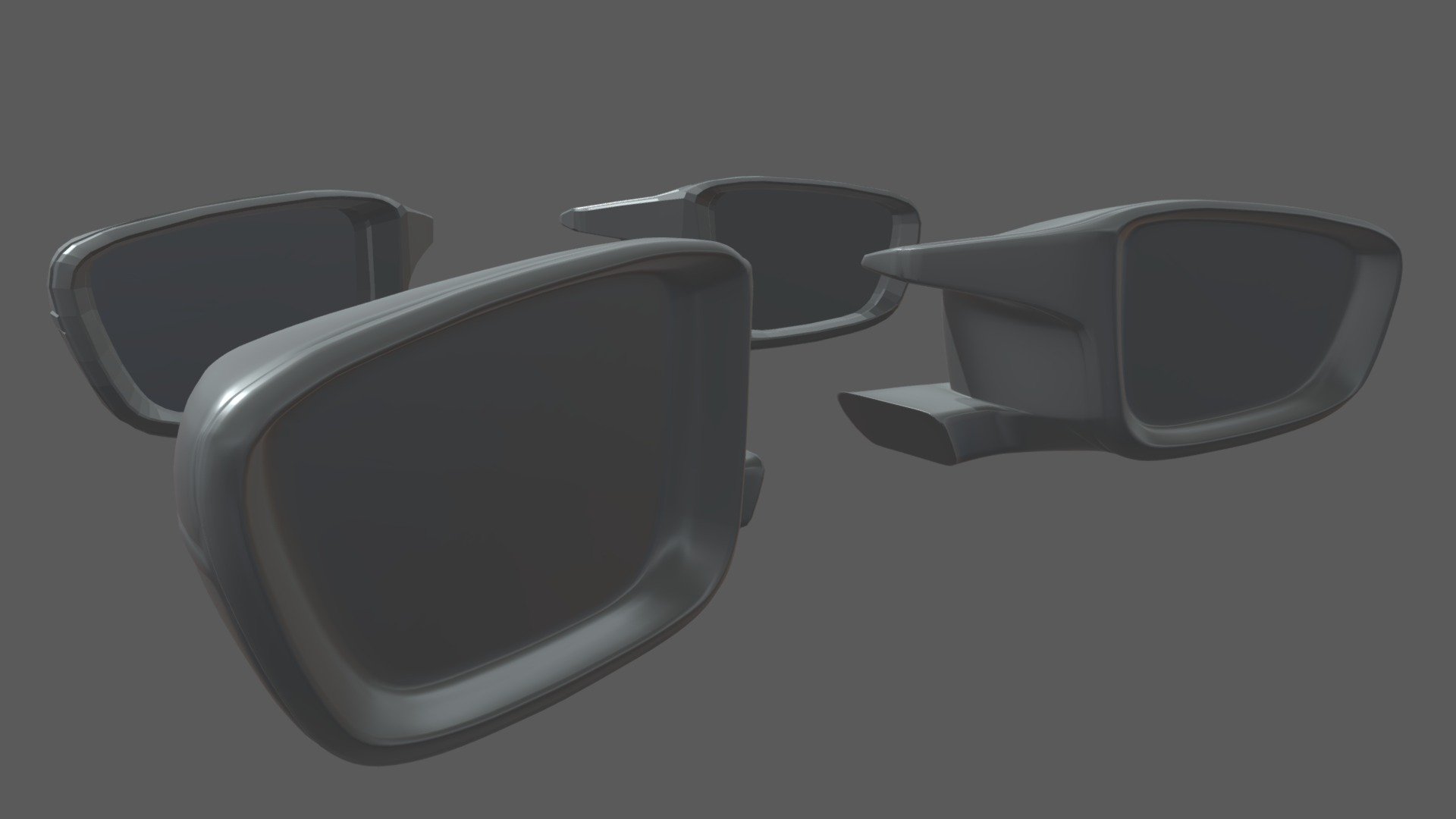 Car Mirror 06 Buy Royalty Free 3D model by ViperJr3D [a746d6a