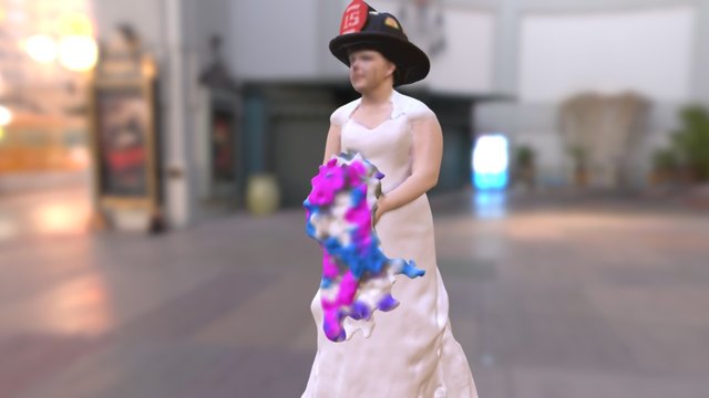 Elizabeth Firefighters Wedding 3D Model