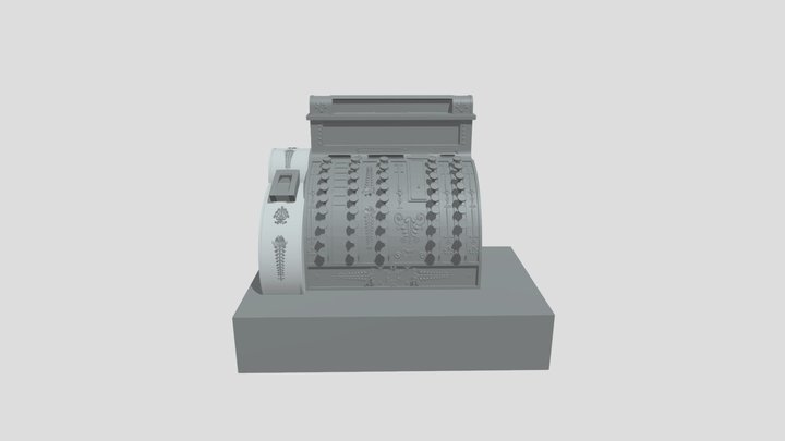 Cash Reg New 3D Model