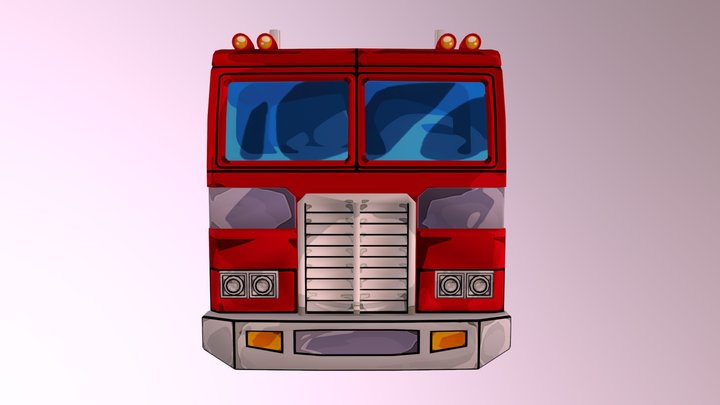 Transformers: A New World: Optimus Truck 3D Model