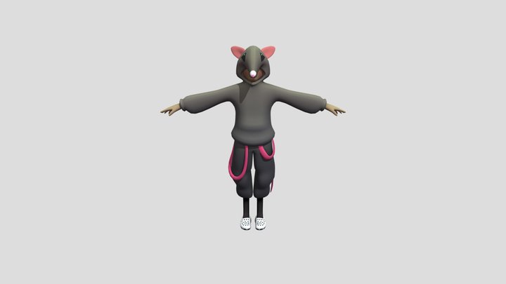 Mouse character 3D model 3D Model