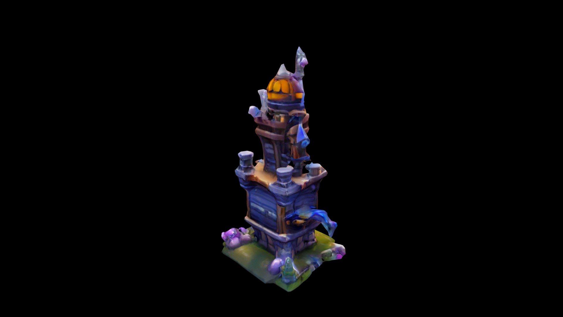 Tower Fall RTS building 167b0721-7524-4f83-b5d0- - Download Free 3D ...