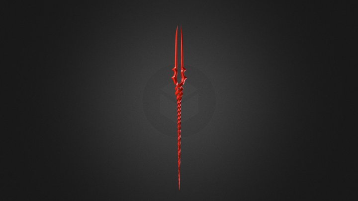 Evangelion. Копьё Евангелион 3D Model