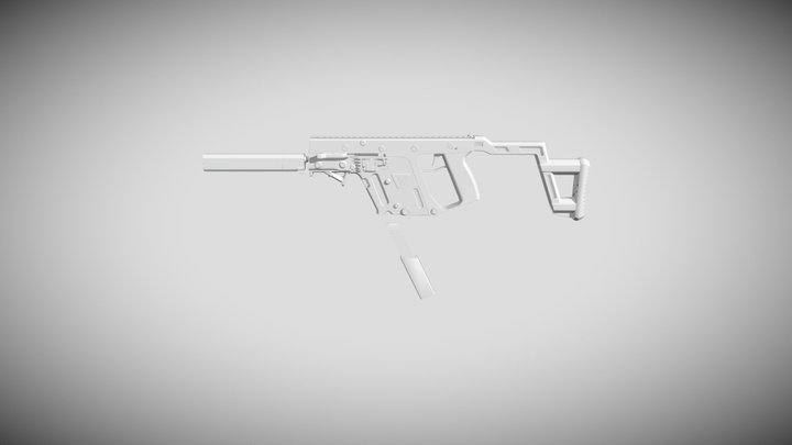 kriss vector high poly 3D Model