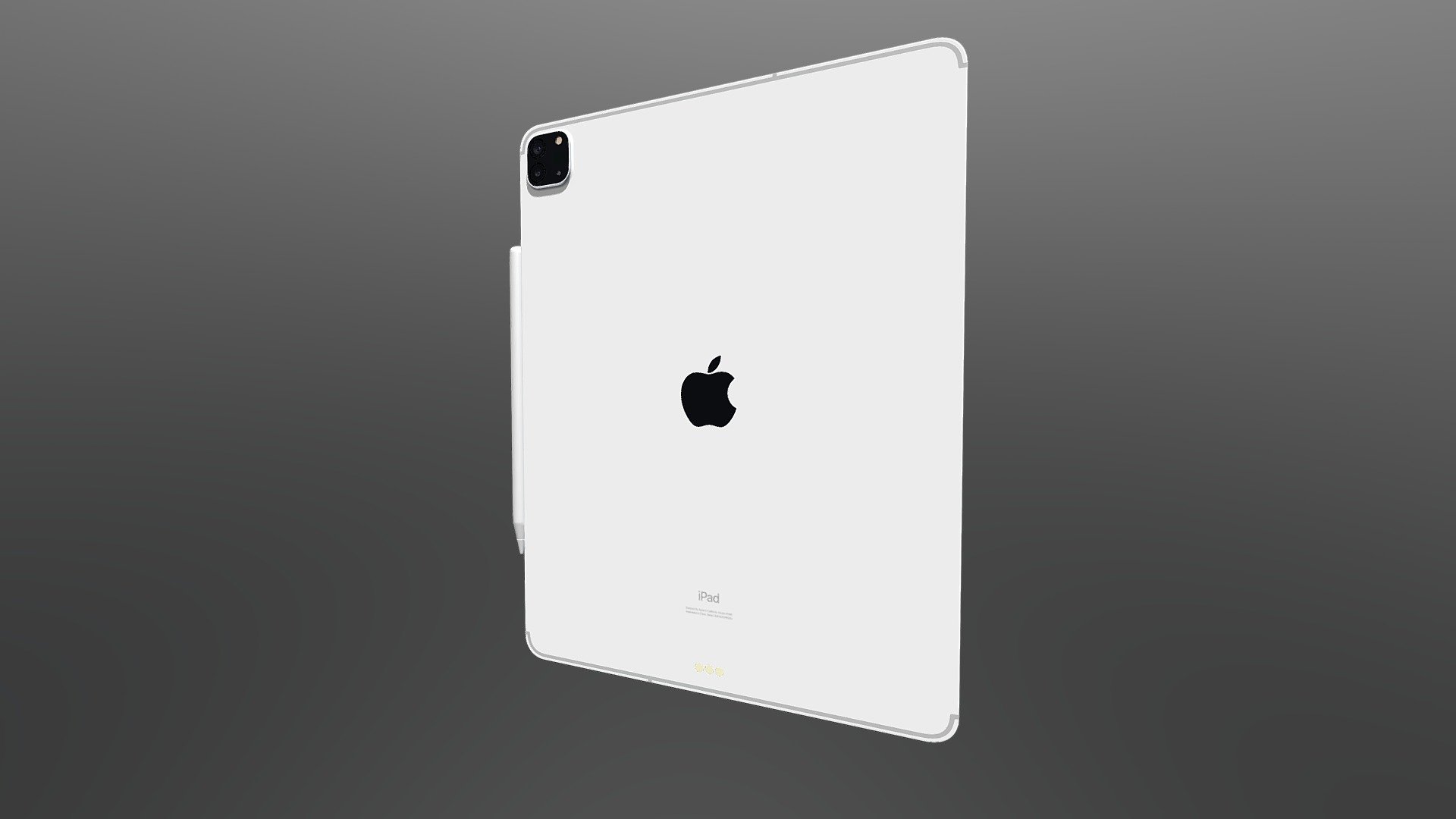 iPad Pro 4th generation (2020) + Apple Pencil - Download Free 3D model ...