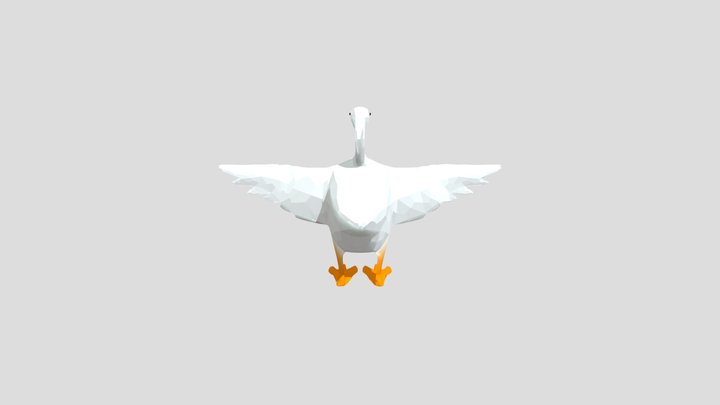 Untitled Goose 3D Model