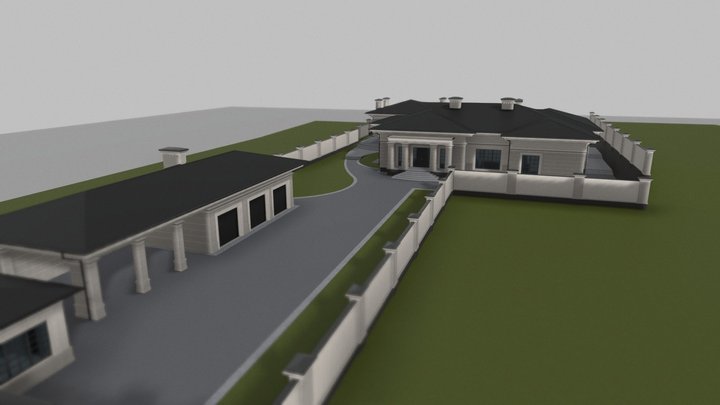 Житловий будинок №1 3D Model