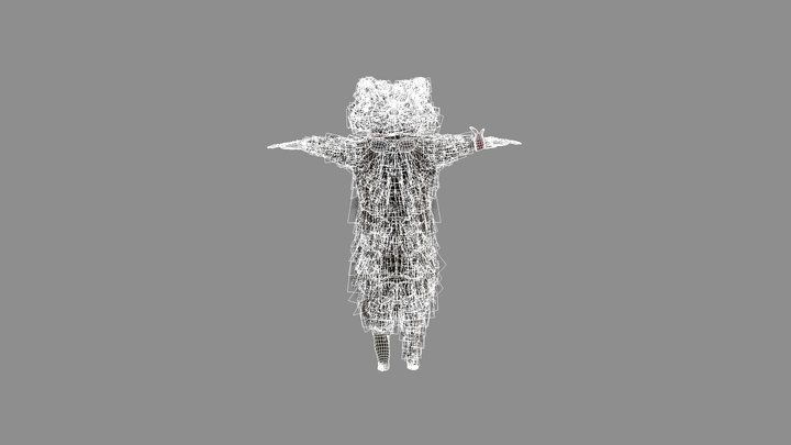SM_Raccoon_ALL 3D Model