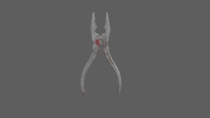 Pliers 3D Model