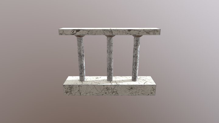 Rail Model 3D Model