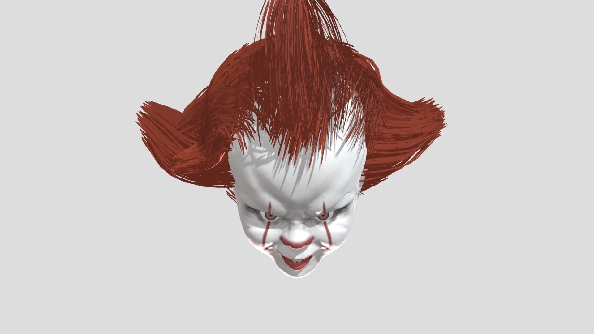 Мод пеннивайз. Pennywise Mr MIME 3d модель.