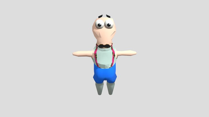 Patrick Neighbor Angry Rick Skin