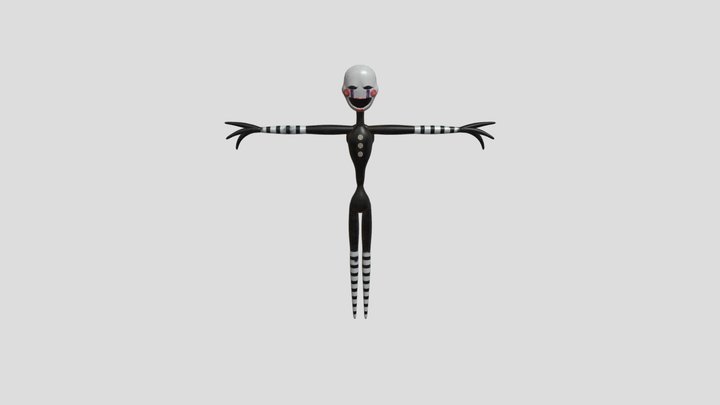 Five Nights At Freddy's VR Help Wanted Puppet – Kostenloses 3D-Modell STL