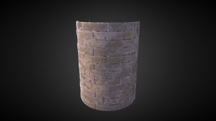 Brick_material 3D Model