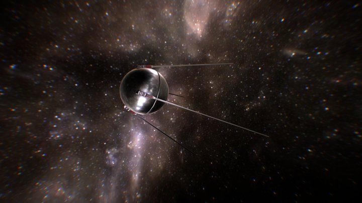Sputnik 3D Model